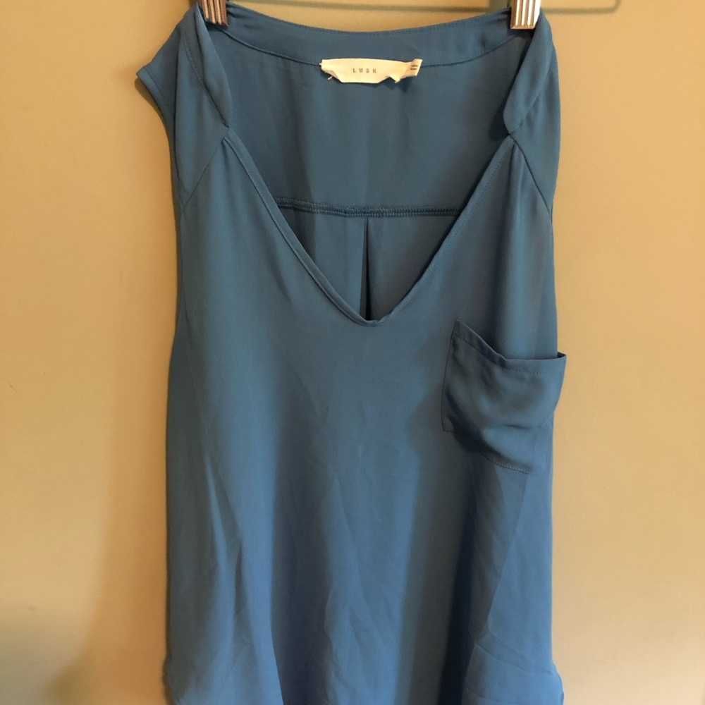 Blue Tank Top